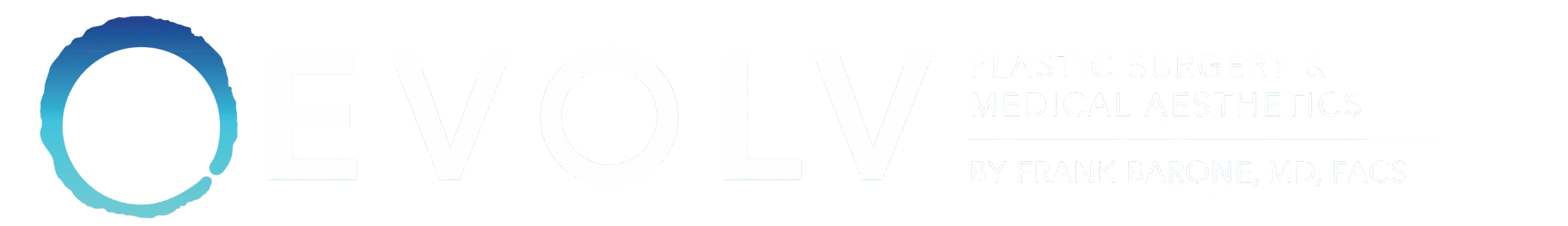 Evolv Medical Aesthetics company logo with tagline.
